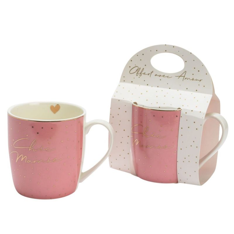Mug rose Chic mamie Amadeus Les Petits