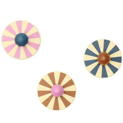 Lot de 3 patères Circus Kid's Concept