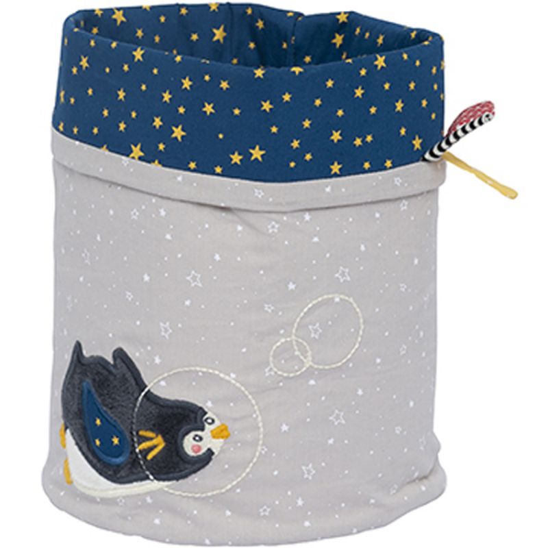 Panier de toilette pingouin Les Nanouks (19 x 15 cm) Galipette