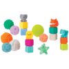 Coffret sensoriel Balls Blocks Buddies super soft - Infantino