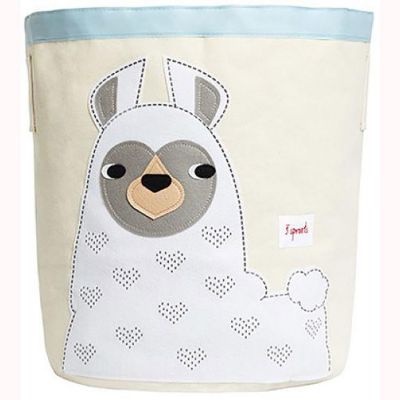Sac à jouets Lama (43 x 45 cm) 3 sprouts