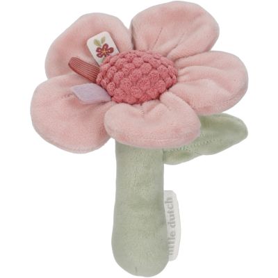 Hochet peluche fleur Fairy Garden  par Little Dutch