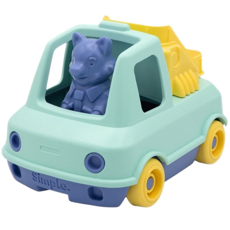 Camion Pompier Turquoise Simple Produit 1