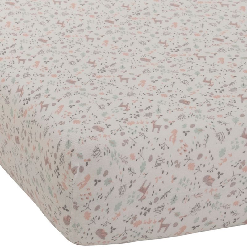 Drap housse en jersey Lilas (60 x 120 cm) Domiva Produit 1 grande taille