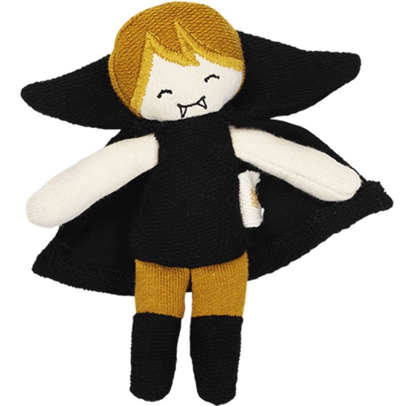 Mini poupée Halloween petit Dracula (14 cm) Fabelab