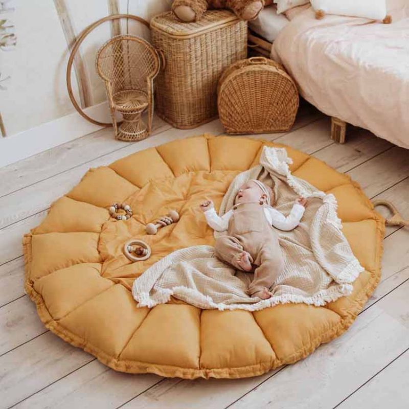 Tapis de jeu 3 en 1 Organic Coco Moutarde Play&Go Ambiance 5