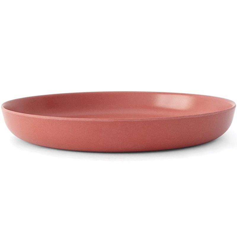 Assiette en bambou Bambino rose Terracotta (18 cm) EKOBO