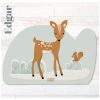 Set de table Biche Edgar personnalisable Charlie et Suzie Ambiance 2
