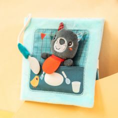 Livre d'activités en tissu Bon appétit