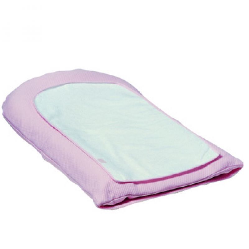 Matelas à langer rose + housse (46.5 x 73 cm) Red Castle