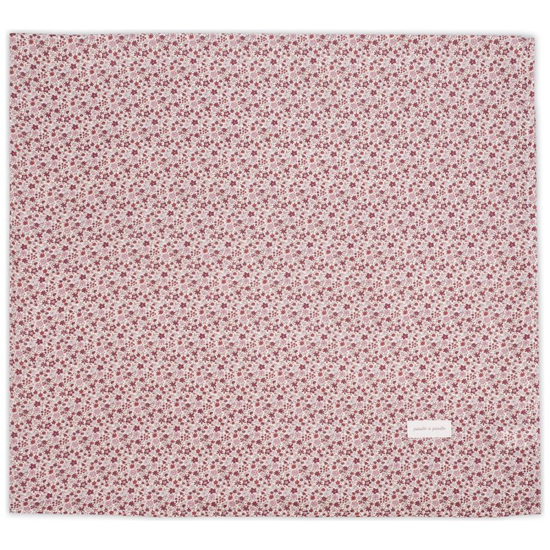 Drap-housse pour nacelle et Lange Cherry Fleurs Pasito a pasito Produit 6