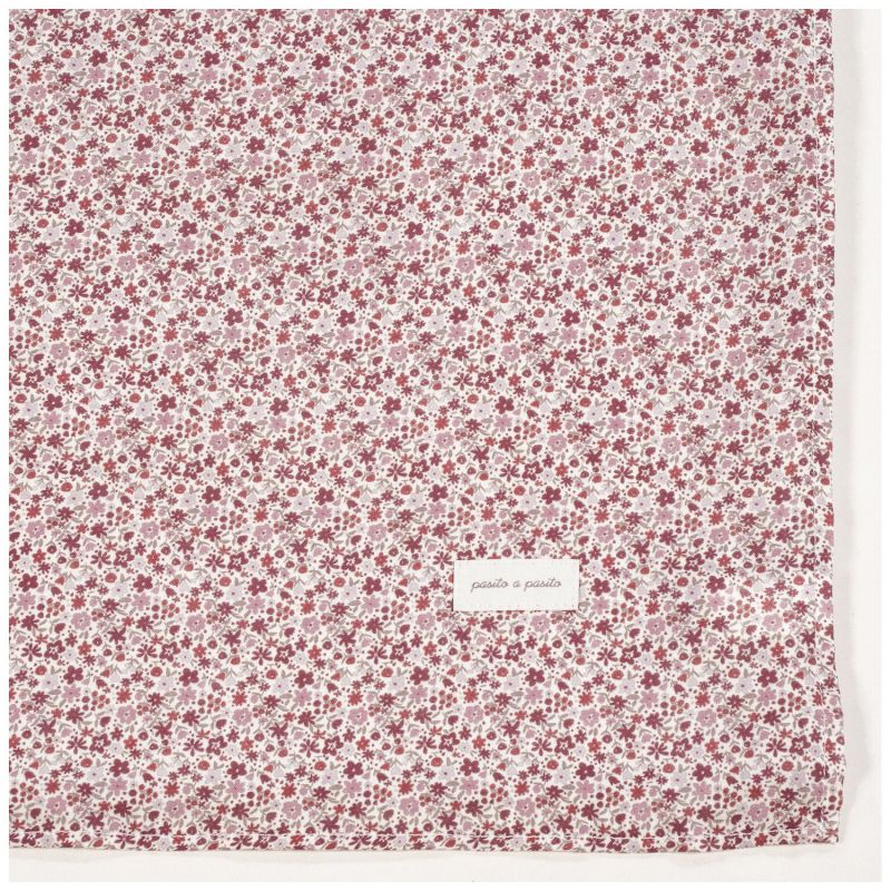 Drap-housse pour nacelle et Lange Cherry Fleurs Pasito a pasito Produit 7