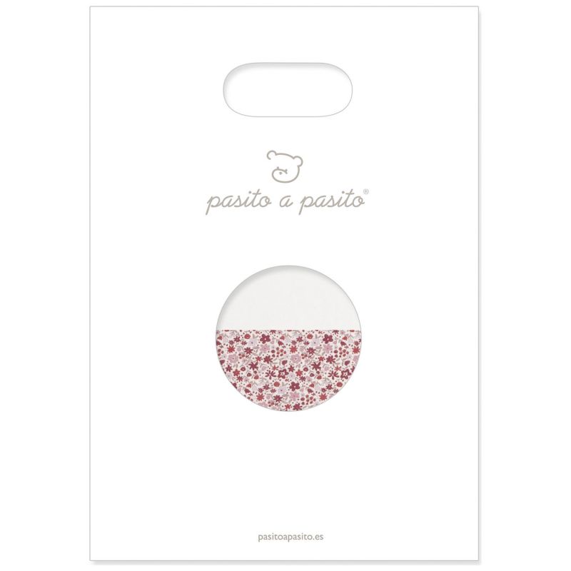 Drap-housse pour nacelle et Lange Cherry Fleurs Pasito a pasito Packaging 8