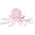 Peluche pieuvre Lapidou rose et blanc (23 cm) - Nattou