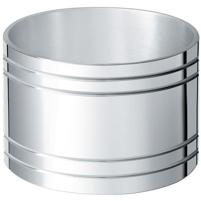 Rond de serviette Nathalie (métal argenté)