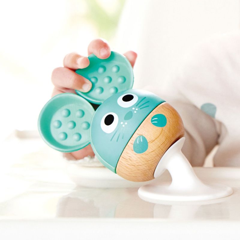 Lot de 3 hochets à ventouse Animaux Hape Ambiance 7