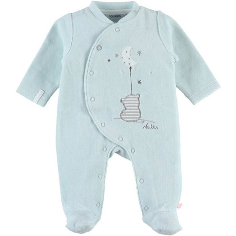 Pyjama chaud mint tigre Anna & Milo (3 mois) Noukie's