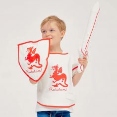 Kit chevalier Blanc et Rouge (3-8 ans)
