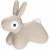 Variation Beige, blanc du produit Ballon sauteur Hoppi Lapin Beige de la marque Quut