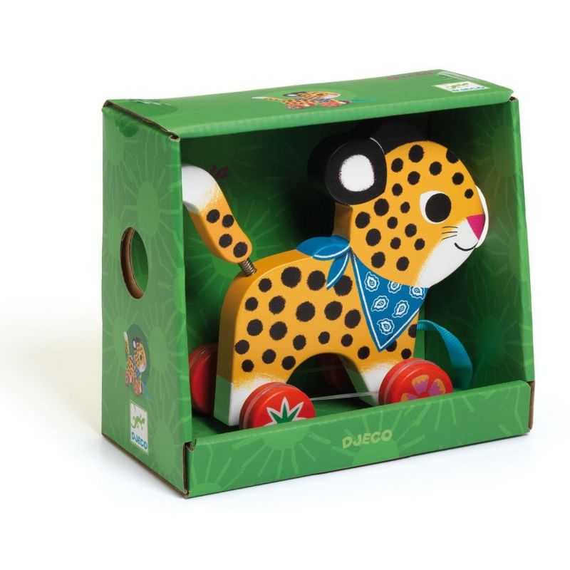 Jouet à tirer Baby couleur Greta Djeco Produit 2