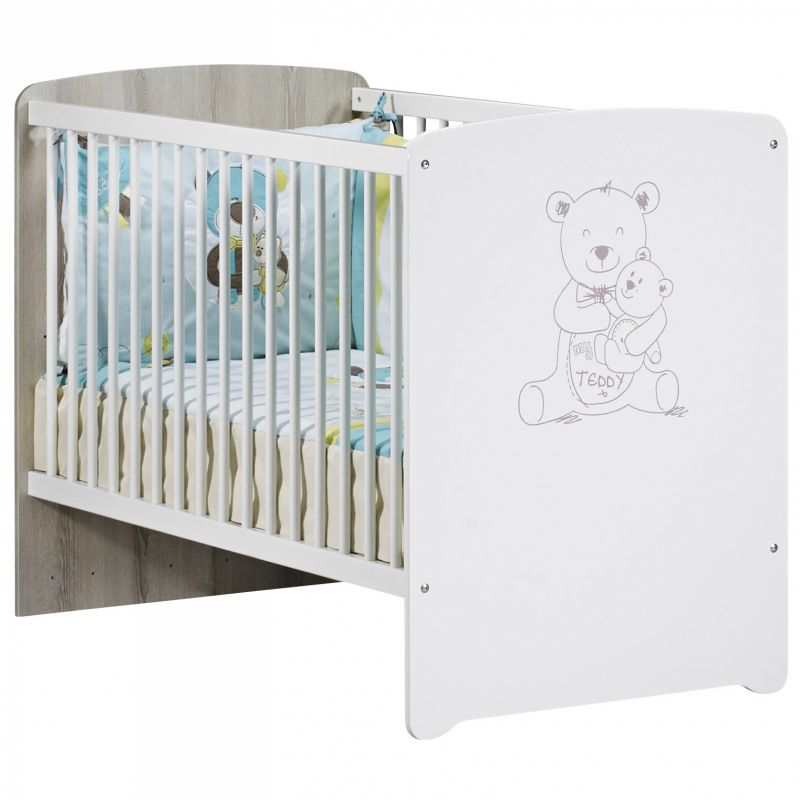 Lit bébé têtes panneaux Teddy (60 x 120 cm) Baby Price Produit 1 grande taille