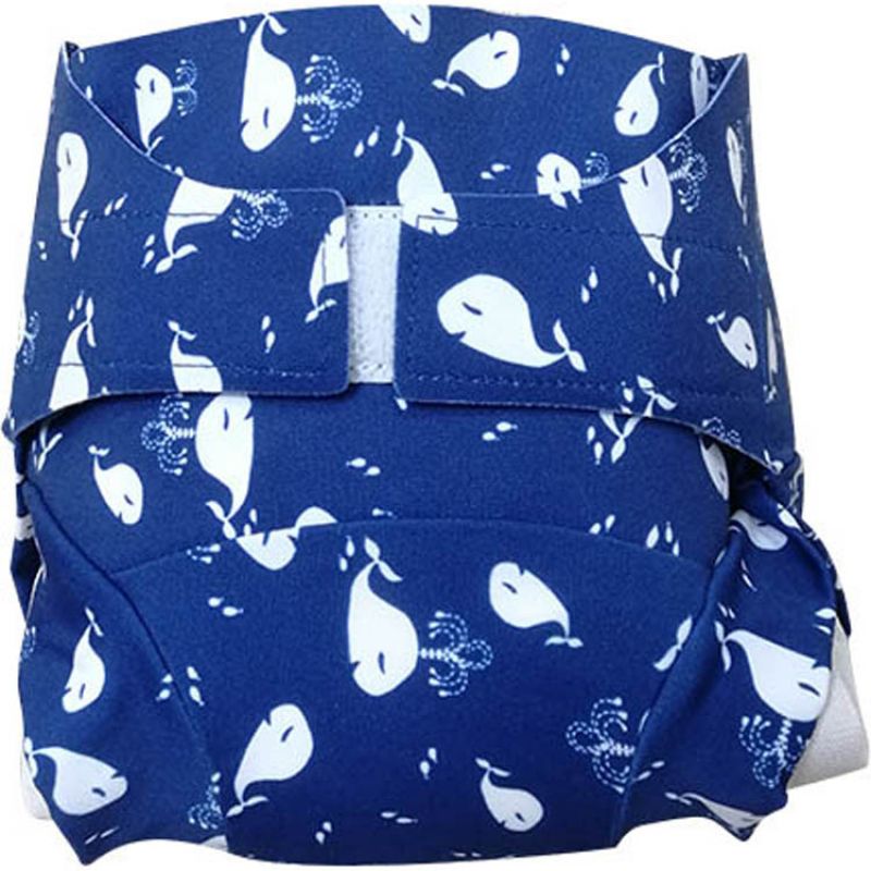 Culotte couche lavable classique TE2 Chant des baleines (Taille L) Hamac Paris