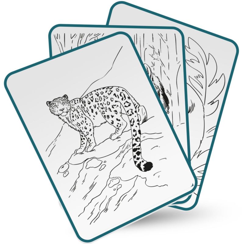 Tablette lumineuse avec dessins à décalquer KIDYDRAW Animals (8 ans et+) KIDYWOLF Produit 6