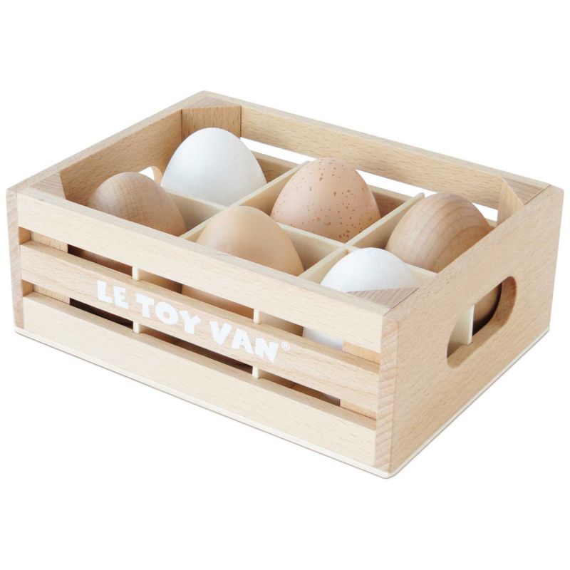 Cagette à œufs de la ferme en bois FSC Le Toy Van Produit 3