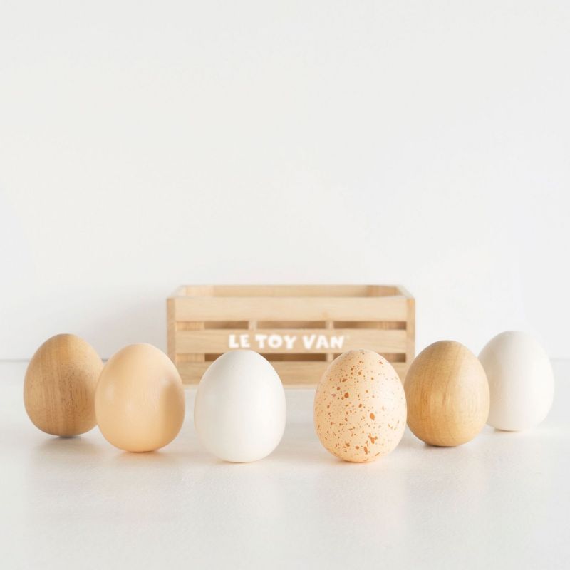 Cagette à œufs de la ferme en bois FSC Le Toy Van Ambiance 5