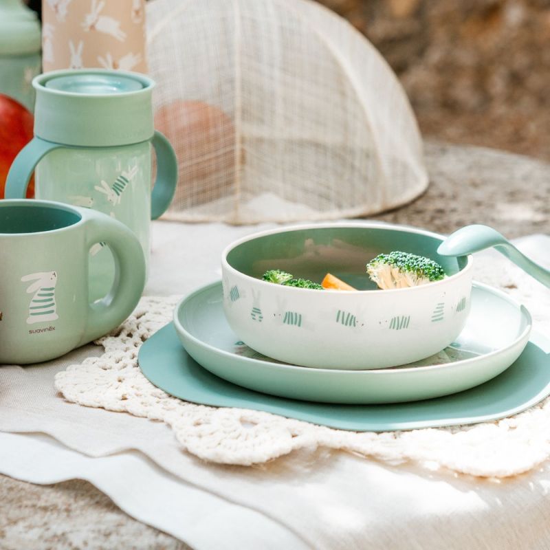 Coffret repas Wonderland vert (5 pièces) Suavinex Ambiance 7
