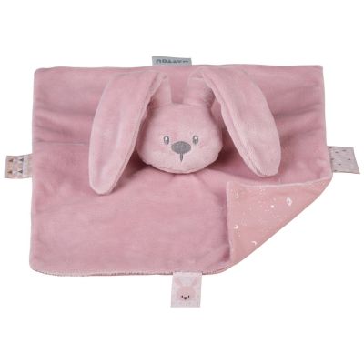 Doudou Lapidou Glow phosphorescent Vieux rose  par Nattou