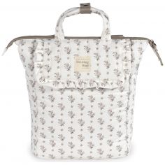 Sac à dos à langer Botton Fleurs - Walking Mum