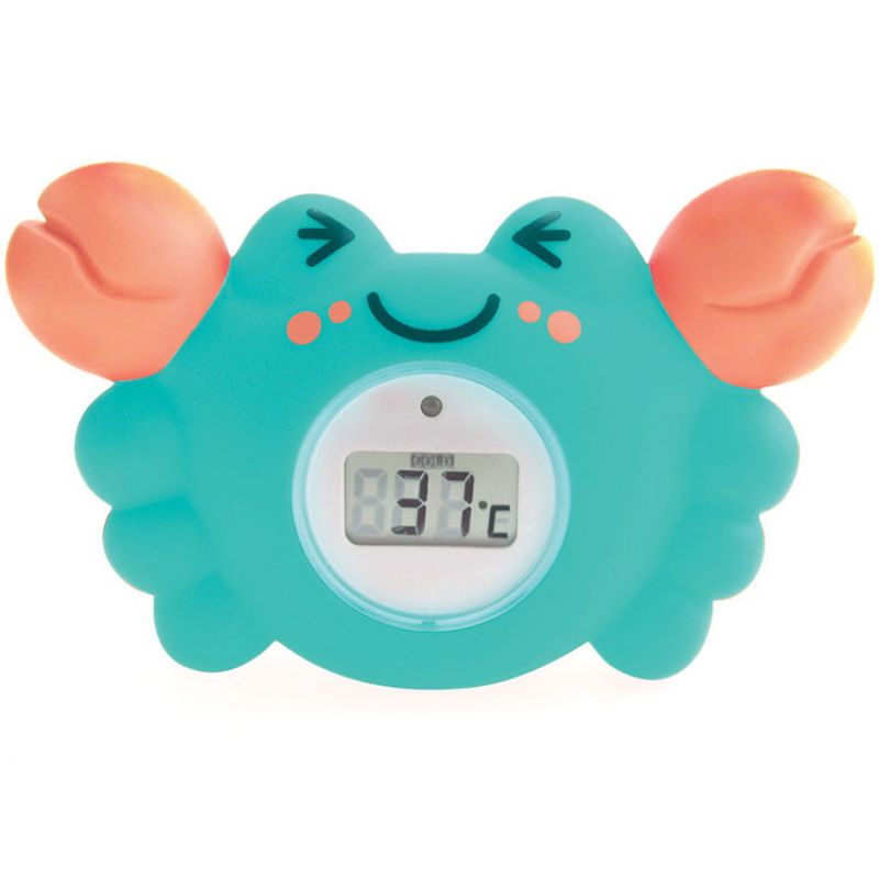 Thermomètre de bain digital crabe Tigex