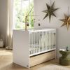 Pack lit bébé, commode et plan à langer offert Paloma (60 x 120 cm) Sauthon mobilier Ambiance 7