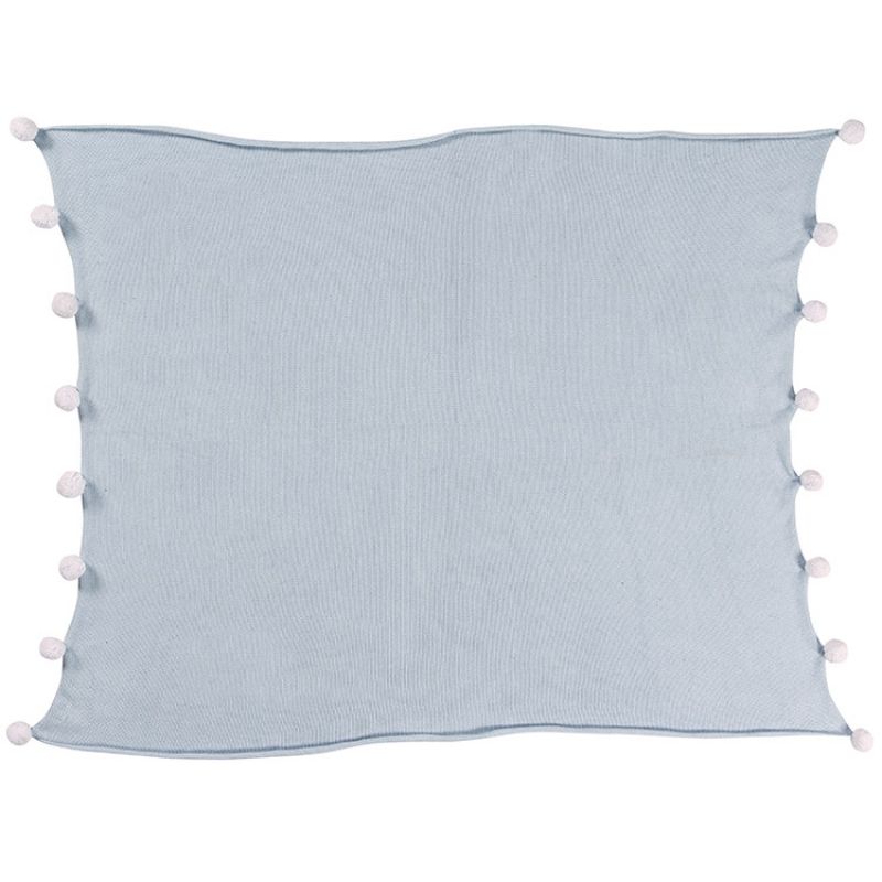 Couverture bébé Bubbly Soft bleue (100 x 120 cm) Lorena Canals