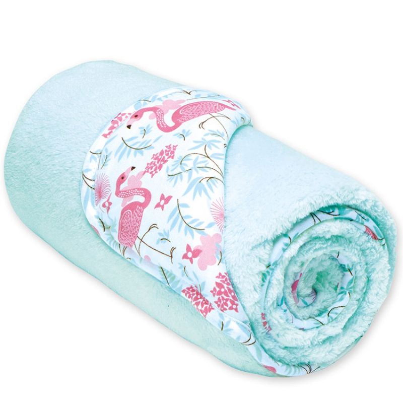 Couverture Morea en softy et jersey juicy (75 x 100 cm) Bemini