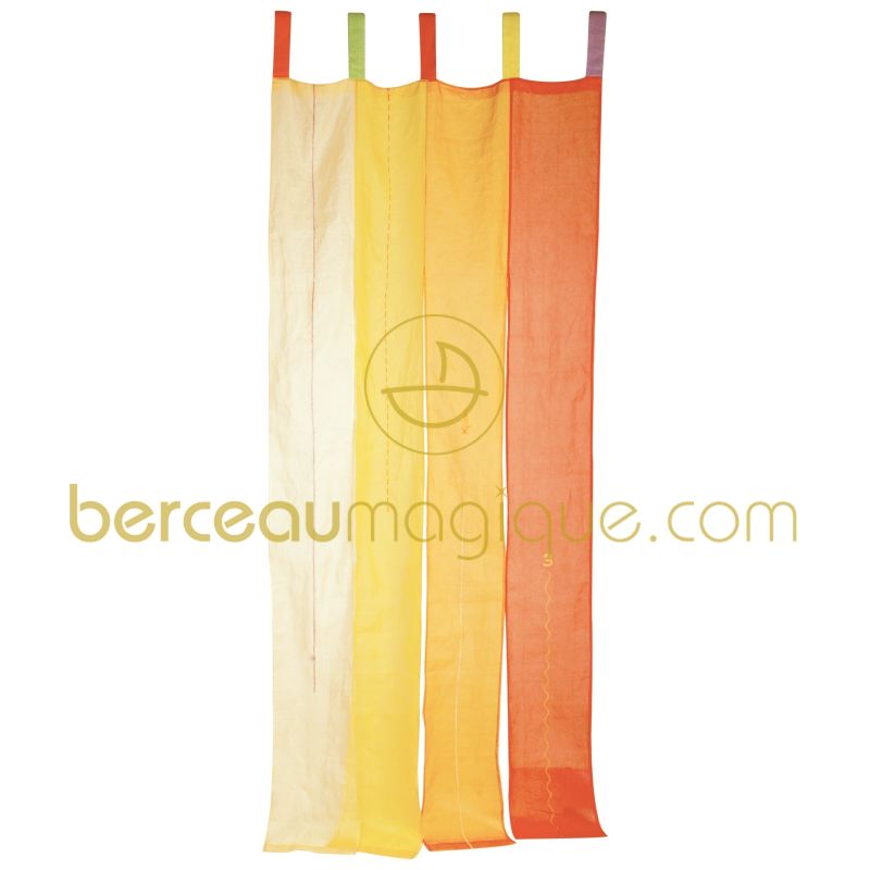 Rideau orange 123 (110 x 250 cm) Kaloo