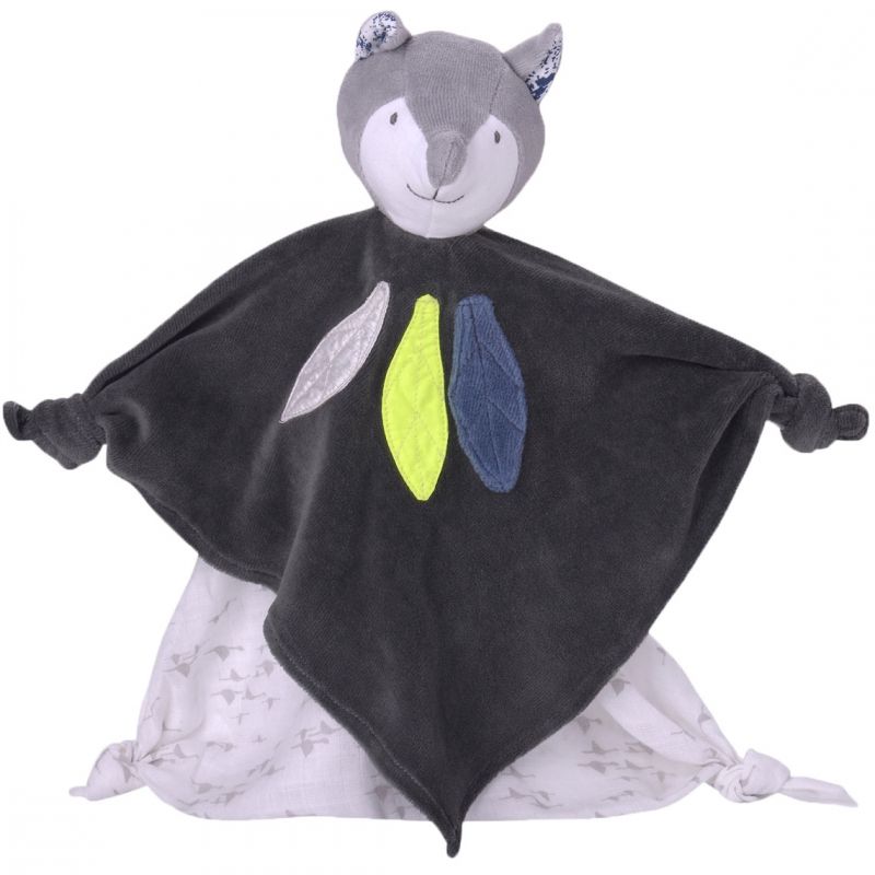 Doudou Renard bleu Kikadu