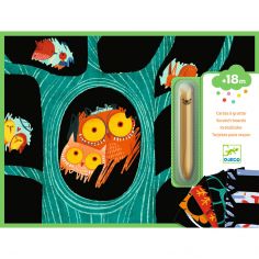 Cartes à gratter pour les petits Animaux à découvrir - Djeco