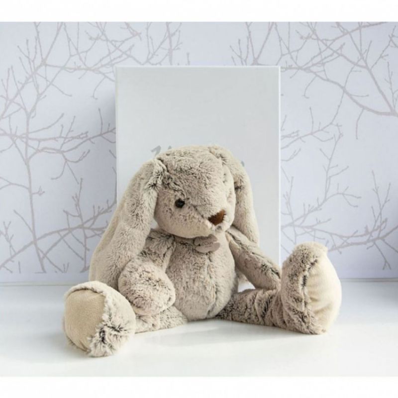 Image d'ambiance de présentation du produit Coffret peluche Lapin Copains calins beige (50 cm) - Histoire d'Ours