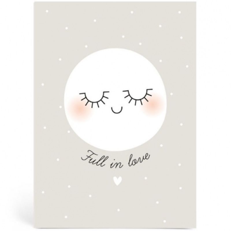 Grande carte A5 Full in love Zü