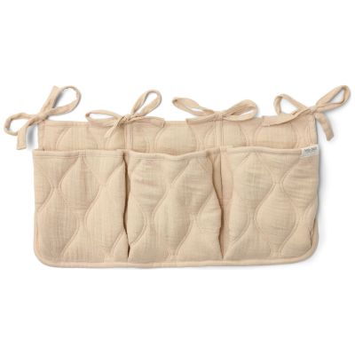 Organisateur de lit Pure Soft Beige Little Dutch