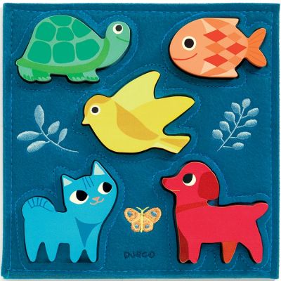 Puzzle à encastrement Gataki (5 pièces) Djeco