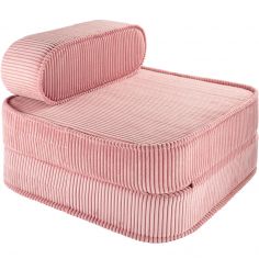 Chauffeuse Pink Mousse velours côtelé - Wigiwama