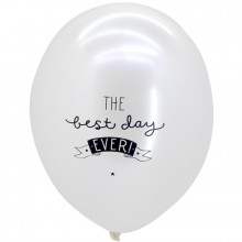 Ballons Best Day Ever (6 pièces)  par A Little Lovely Company