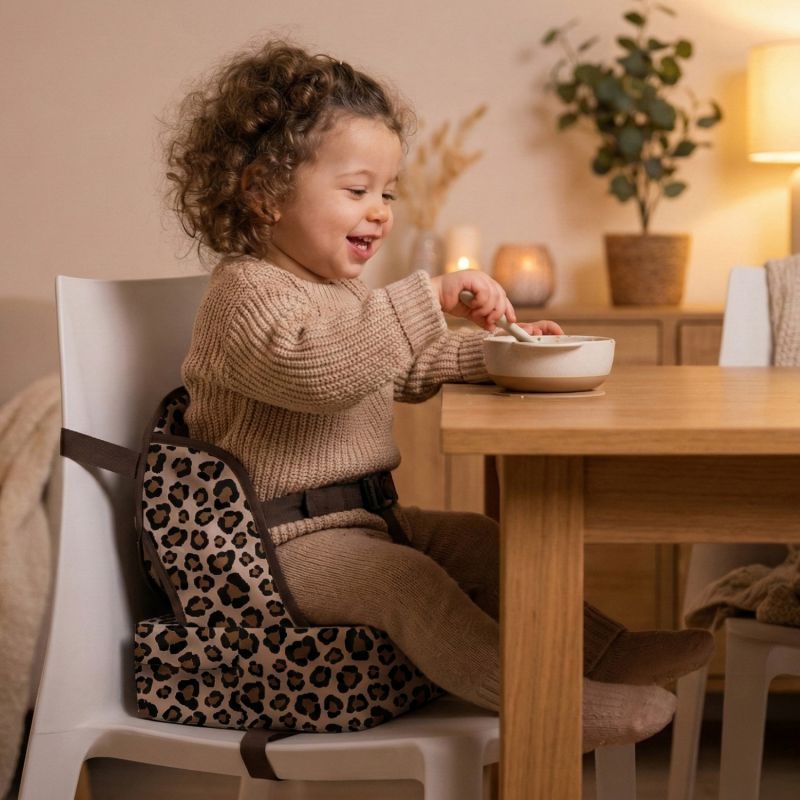 Réhausseur nomade Easy up Léopard Baby to Love Ambiance 2