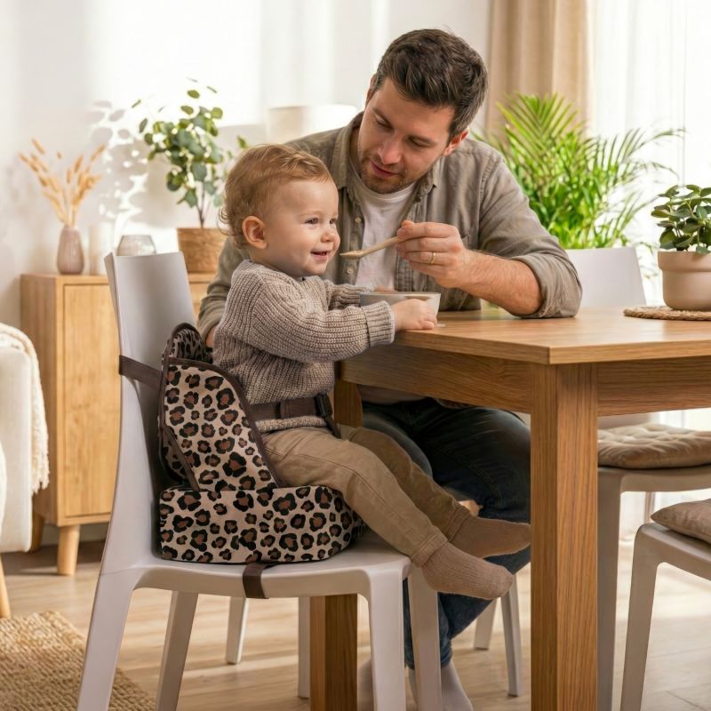 Réhausseur nomade Easy up Léopard Baby to Love Ambiance 7
