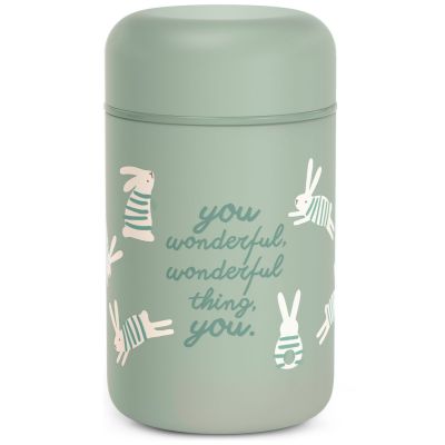 Pot isotherme Wonderland lapin vert (350 ml) Suavinex