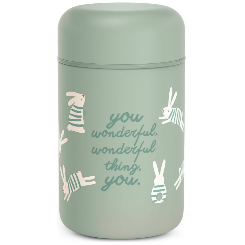 Pot isotherme Wonderland lapin vert (350 ml) Suavinex Produit 1