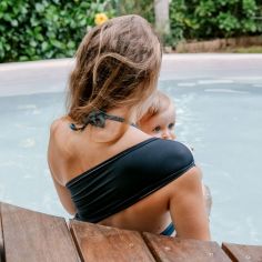 Echarpe de portage pour activité aquatique Noir (taille S)